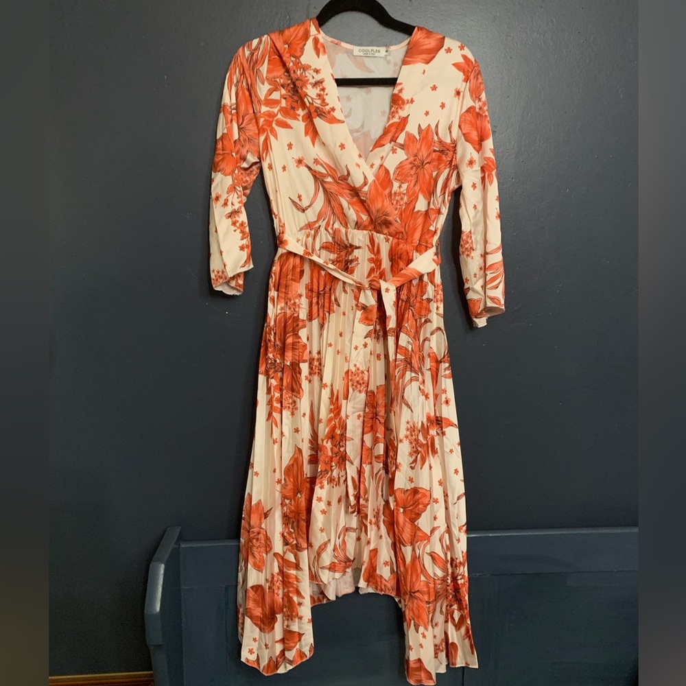 Coolples floral dress made in Italy